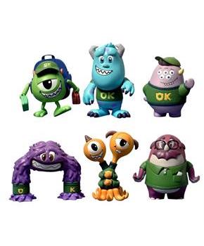 Monsters University Cosbabies Set Of 6 By Hot Toys