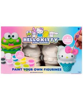 Sanrio Hello Kitty and Friends Paint Your Own Figurines Kit