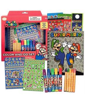 Super Mario Color & Go Art Set