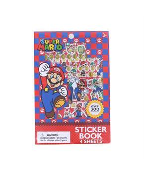 Super Mario Sticker Book | 4 Sheets | Over 300 Stickers
