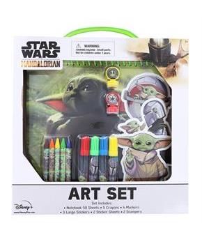 Star Wars The Mandalorian The Child Grogu 17 Piece Art Set