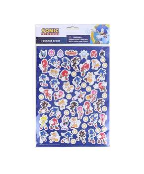 Sonic the Hedgehog Raised Sticker Sheet