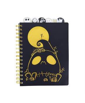 Nightmare Before Christmas 6-Tab Spiral Notebook Journal