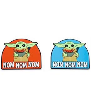 Star Wars: The Mandalorian Grogu "Nom Nom Nom" Magnetic Chip Clips | Set of 2