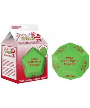 Santa Swap Gift Exchange Oversized Dice (Packaged)