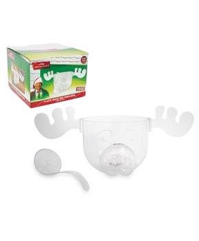 National Lampoon's Christmas Vacation Marty Moose Plastic Punch Bowl with Ladle