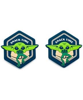 Star Wars: The Mandalorian Grogu "Snack Time" Magnetic Chip Clips | Set of 2