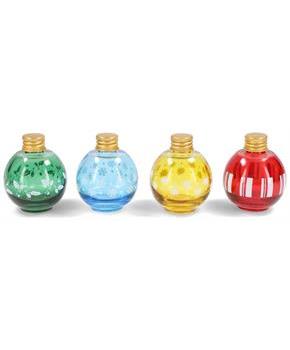 Holiday Ornament Shot Glass Set (4-Pack)