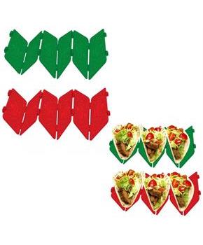 Tacordian Foldable Taco Holder 2-Pack