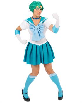 Sailor Moon Mercury Sexy Adult Costume - ToyHo.com