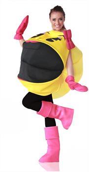 Ms. Pac-Man 3D Costume Adult