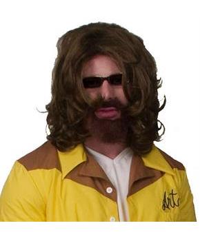 The Big Lebowski The Dude Costume Wig and Beard Kit One Size