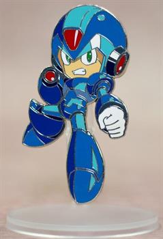 Mega Man X 2 Inch Enamel Nendoroid Pin