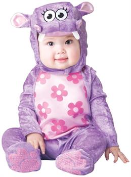 Huggable Hippo Costume Child Infant: Purple
