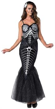 Skeleton Mermaid Women's Costume