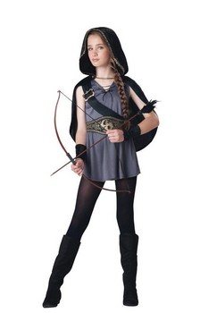 Medieval Huntress Costume Tween