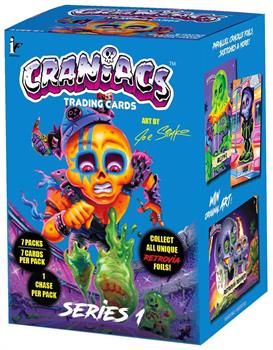 Craniacs Trading Cards Series One Blaster Box | 7 Packs Per Box