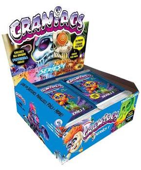 Craniacs Trading Cards Series One Hobby Box | 24 Packs Per Box