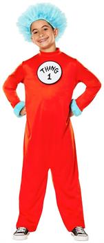 Dr Seuss Thing Jumpsuit Child Costume