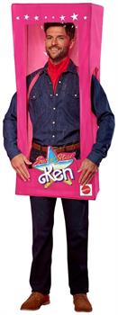 Barbie Ken Box Adult Costume | One Size
