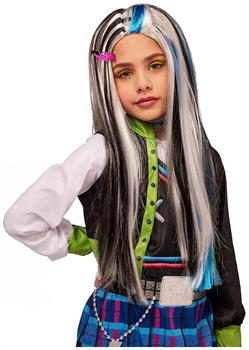 Monster High Frankie Stein Child Costume Wig