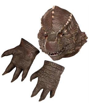 Godzilla x Kong Mask and Gloves Godzilla Adult Costume | One Size Fits Most