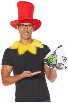 Dr Seuss Sam I Am Quik ChangeT Adult Costume Kit | One Size