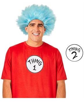 Dr. Seuss Thing 1/2 Hat & Tie Child Costume Kit