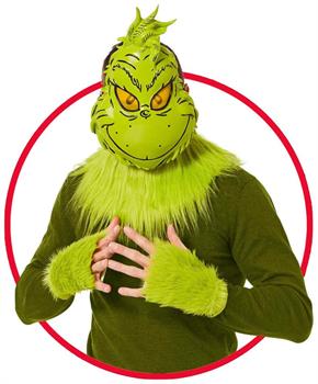 Dr Seuss Grinch Adult Costume Accessory Kit | One Size