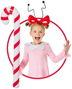 Dr Seuss Cindy Lou Who Adult Costume Kit | One Size