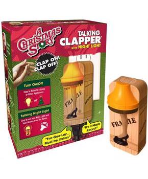 A Christmas Story Leg Lamp Talking Clapper Sound Activated Switch