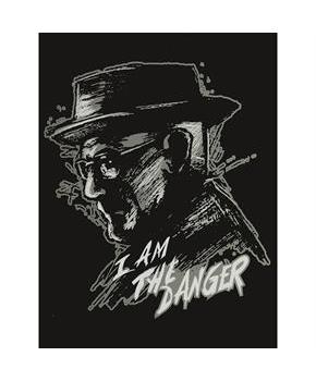 Breaking Bad "I Am The Danger" 45"x60" Fleece Throw Blanket