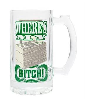 Breaking Bad Where's My Money 16oz Beer Mug
