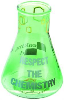 Breaking Bad Respect Chemistry 3oz Beaker Shot Glass