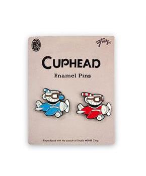 Cuphead & Mugman Collectorâ€™s Edition Planes Enamel Pin Set