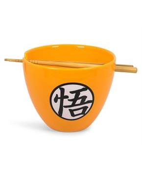 Dragon Ball Z 4-Star Ball Ceramic Noodle Bowl & Chopsticks Set | 16 Ounce Dish