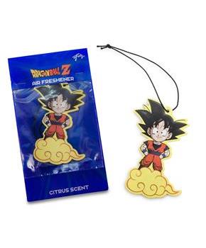 Dragon Ball Z Chibi Goku on Nimbus Air Freshener | Citrus Scent
