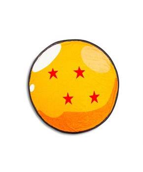 Dragon Ball Z 4-Star Dragon Ball Round Fleece Throw Blanket | 60 Inches