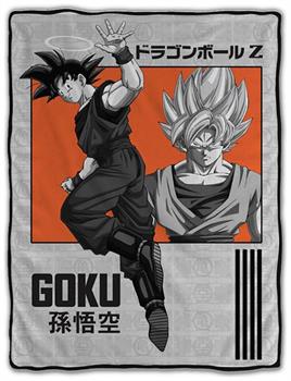Dragon Ball Z Goku Super Saiyan 45 x 60 inches Fleece Blanket