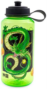 Dragon Ball Z Shenron Water Bottle With Sports Cap | Holds 32 Ounces