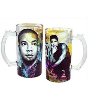 Empire Music Money Power 16oz Glass Beer Mug