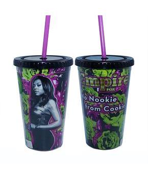 Empire Cookie "No Nookie" 16oz Carnival Cup w/ Straw & Lid