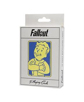 Fallout Vault Boy Playing Cards