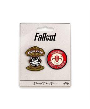 Fallout Atom Cats and Red Rocket Enamel Pin 2-Pack (SDCC&#39;18 Exclusive)