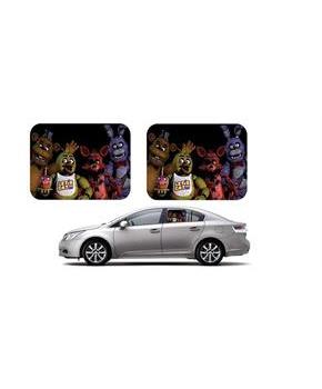 Five Nights at Freddy Side Window Auto Sunshades - 2 Pieces
