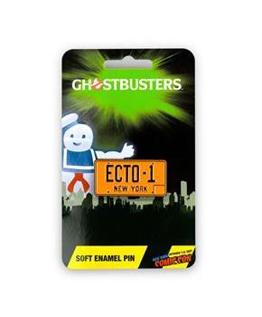 Ghostbusters Ecto-1 License Plate Collectible Pin, NYCC &#39;17 Exclusive
