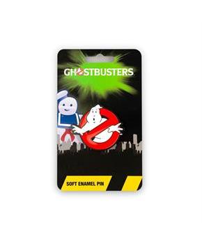 Ghostbusters "No Ghosts" Logo Soft Enamel Collector Pin
