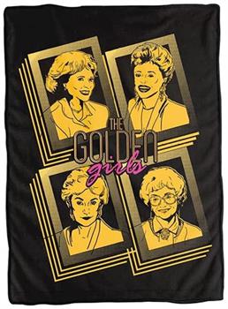 The Golden Girls 45 x 60 Inch Fleece Throw Blanket