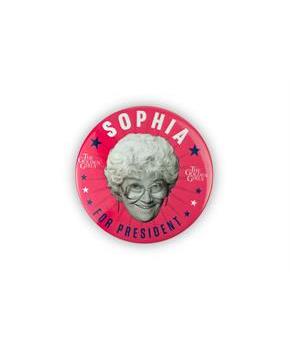 The Golden Girls Sophia Presidential Campaign Button Pin | Measures 3 Inches