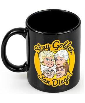 The Golden Girls Stay Golden San Diego Ceramic Mug | 11 Ounces| Golden Girls Mug